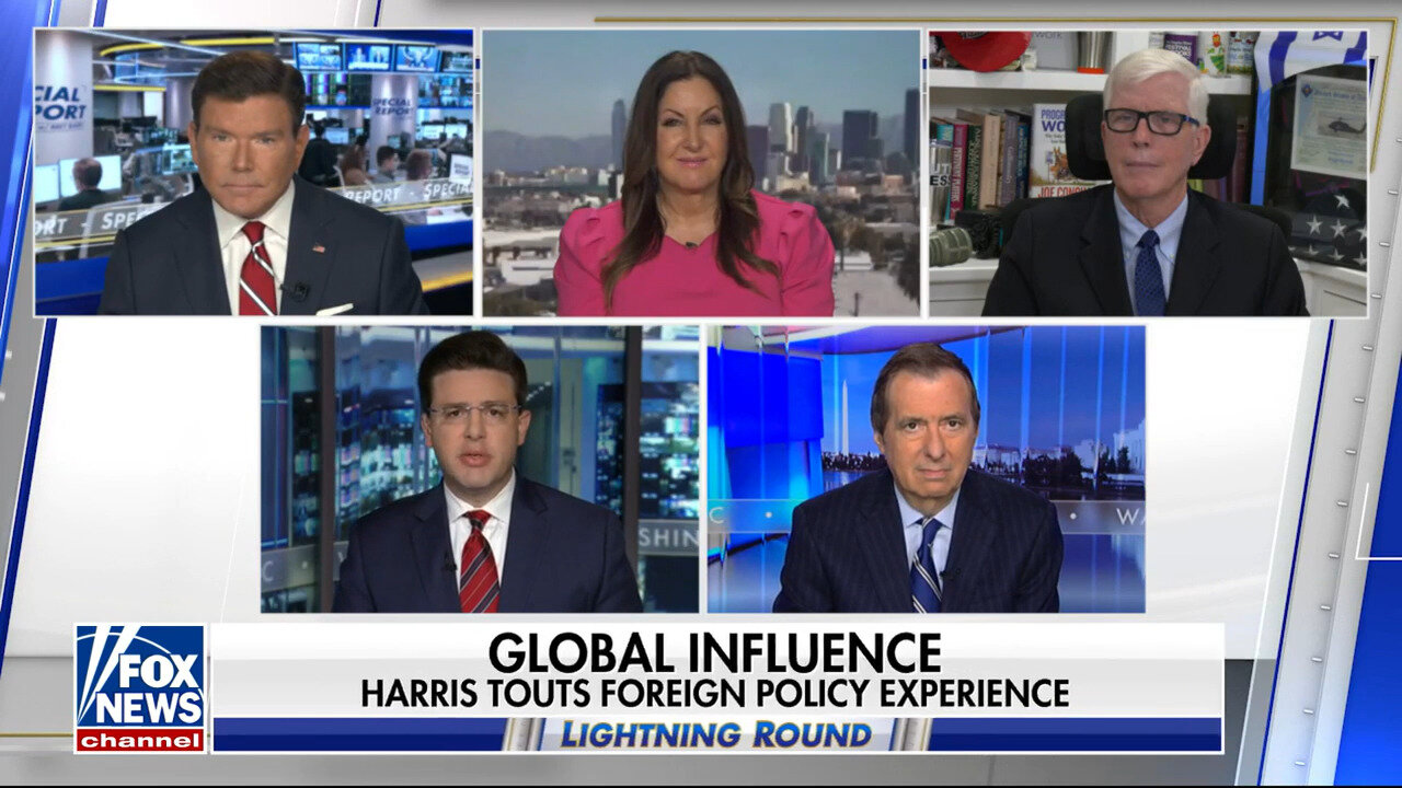 Harris Touts Foreign Policy Experience As Polls Suggest Trump Would Do A Better Job