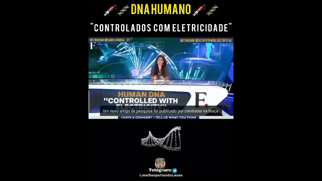 DNA humano controlado por eletricidade?