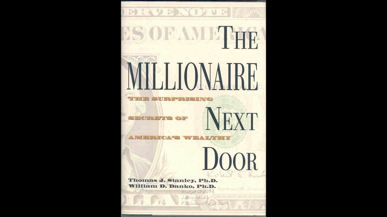 The Millionaire Next Door AUDIOBOOK FULL by Thomas J. Stanley and William D. Danko