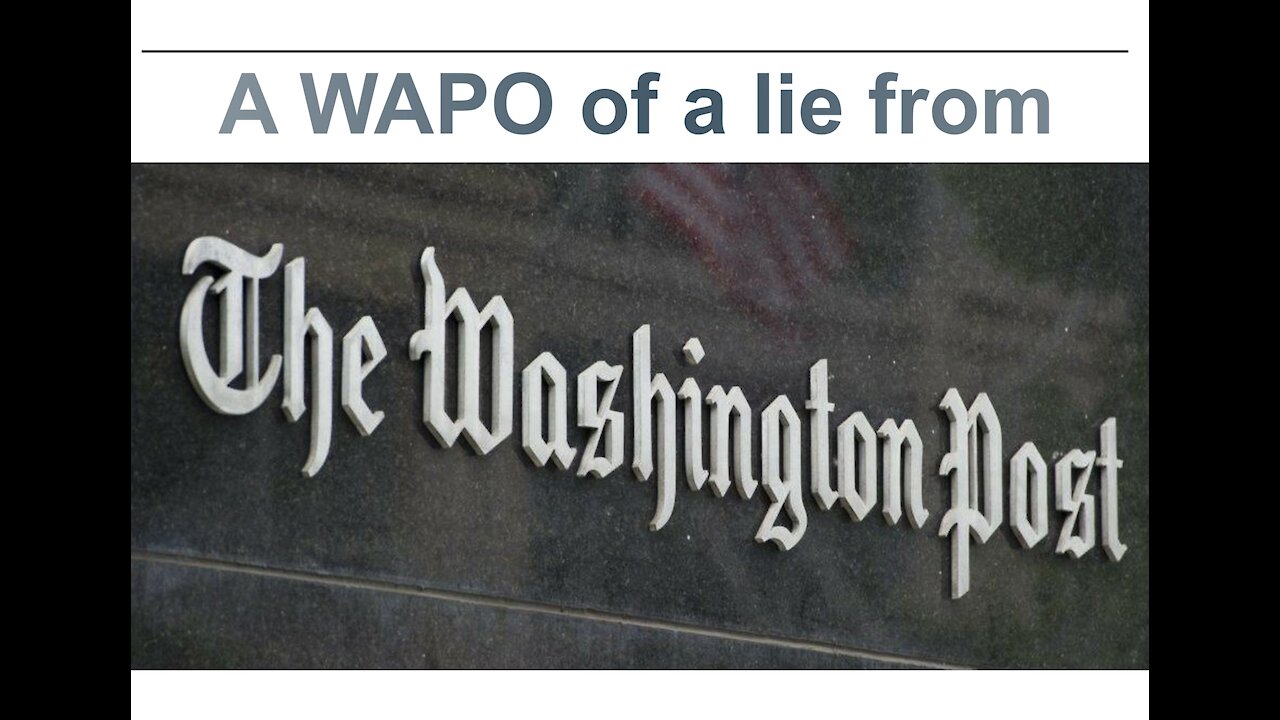 A WAPO of a Lie