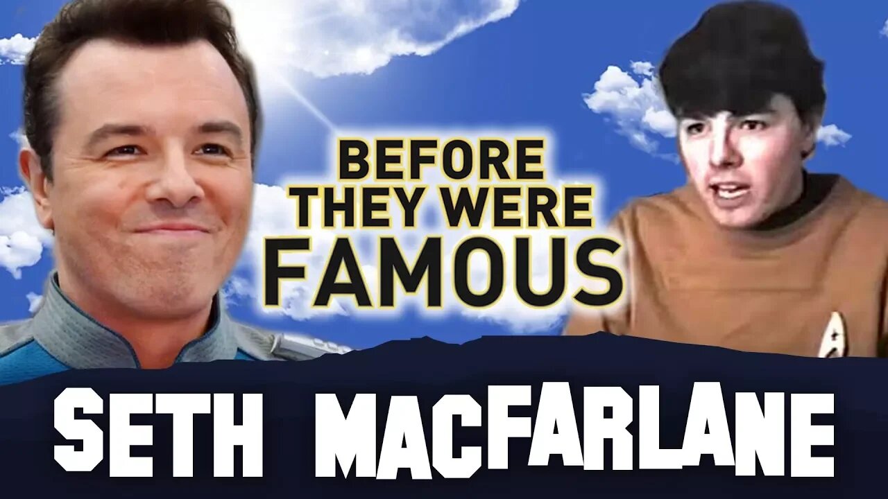 SETH MACFARLANE - Before They Were Famous - Family Guy Creator