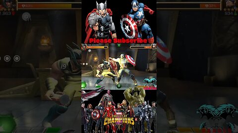 Finally Showing You Thor vs Captain America #thor #thorragnarok #captainamerica #shorts #game