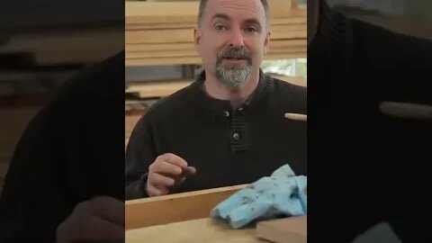 How to Stain & Seal Interior Wood #shorts