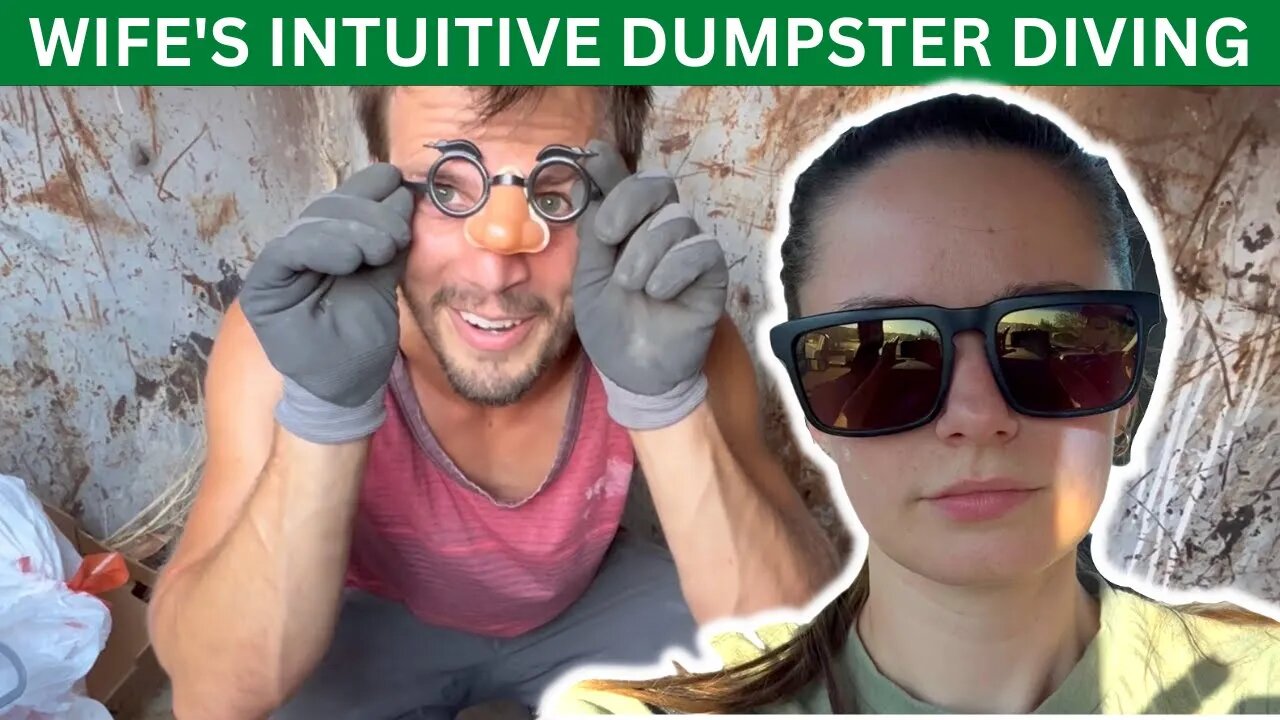 My Wife Decided We Were Going Dumpster Diving Tonight (and I'm glad she did)