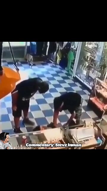 Thief Gets Caught And Beaten