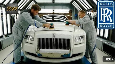 How LUXURY Rolls-Royce Cars Are Made? (Mega Factories Video)