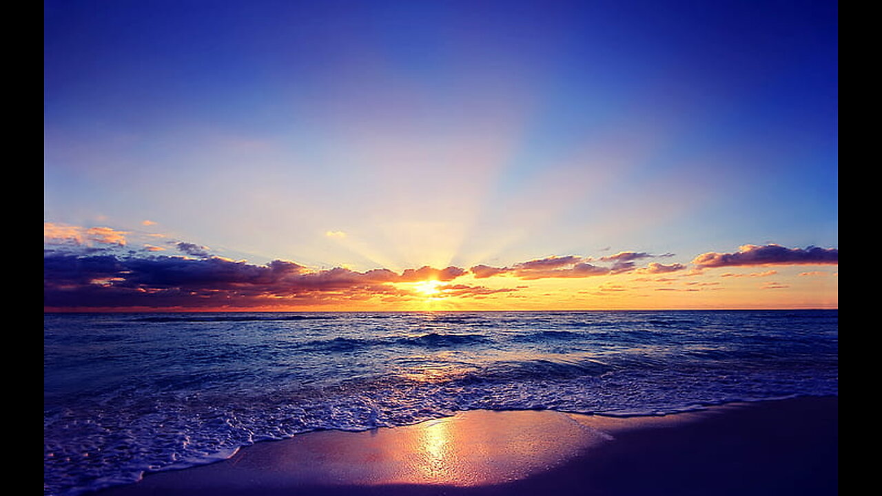 A beautiful beach to meditate