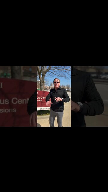 Frank is at IUPUI Indianapolis! Join us! #Shorts