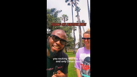 Feeding Off Beautiful Vibes #dayodman #bekind #eeyayyahh #motivation #feeding