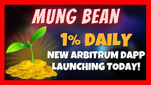 Mung Bean Review 📈 1% Daily ROI App 💳 LAUNCHING TODAY 🚀 All You Need To Know From A to Z