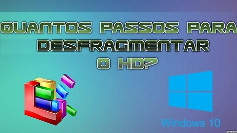 Quantos Passos Demoram Para Desfragmentar o Disco Rigido? RESOLVIDO Desfragmentador do Windows