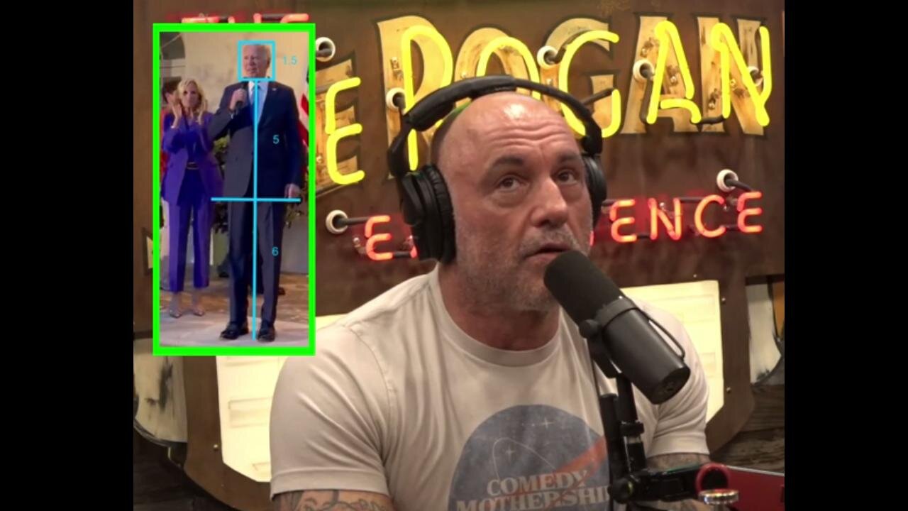 Joe Rogan Raises SERIOUS Questions About Joe Biden’s Height - Vigilant Fox Clip