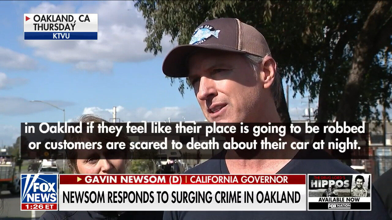 Newsom Sends 120 CHP Officers To Oakland As Crime Surges