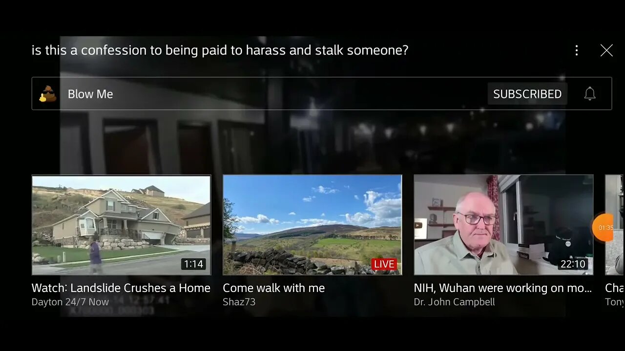 303 admits to what??