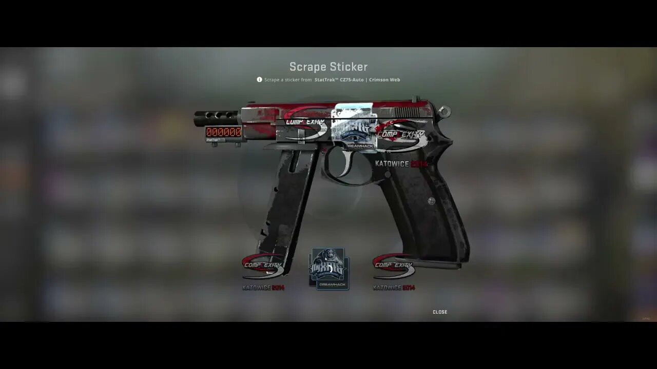 Scraping CSGO stickers