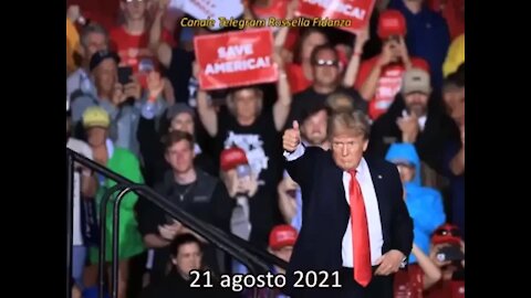 Le Parti Salienti Del Discorso Di Trump In Alabama 21-08-2021, Sub Ita