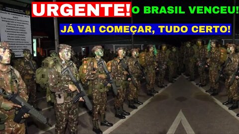 URGENTÍSSIMO AGORA FORÇAS ARMADAS COMEÇA A LIMPESA! TENSÃO EM BRASÍLIA POR ESSA ELE NÃO ESPERAVA!