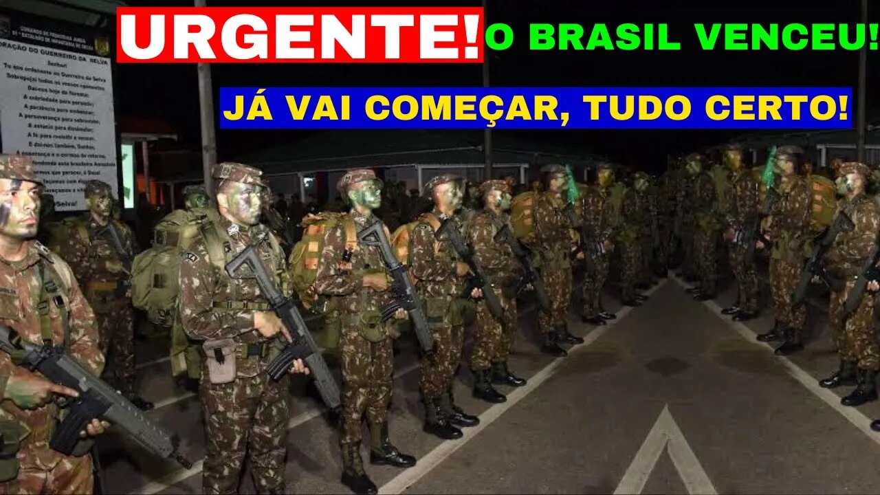 URGENTÍSSIMO AGORA FORÇAS ARMADAS COMEÇA A LIMPESA! TENSÃO EM BRASÍLIA POR ESSA ELE NÃO ESPERAVA!