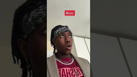 When boss asks how you are 😭