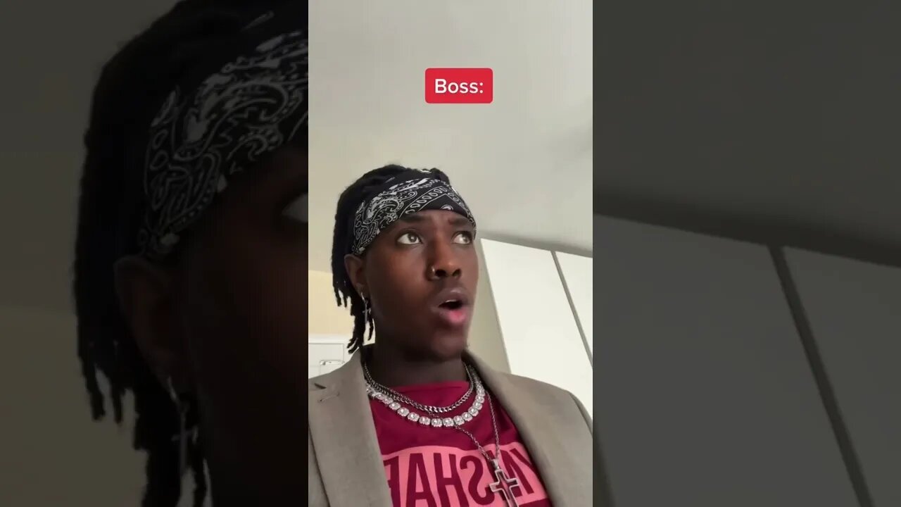 When boss asks how you are 😭