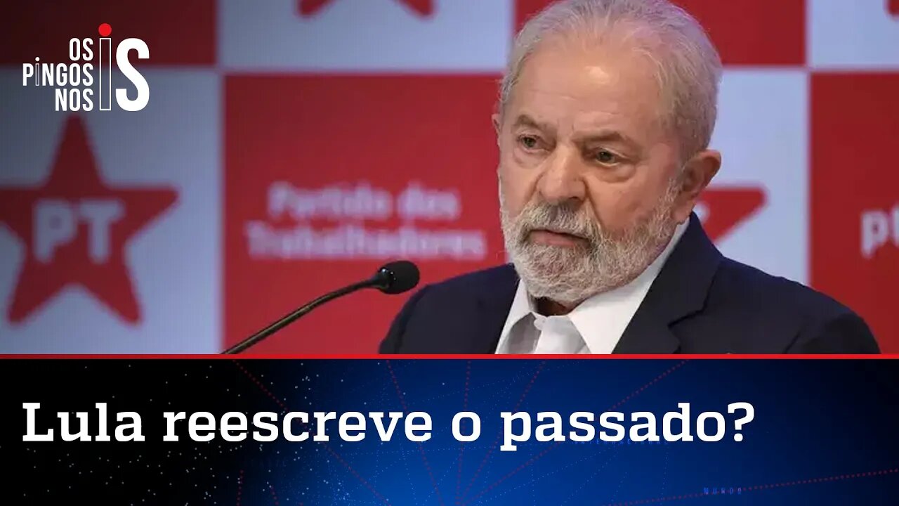 Lula garante que brasileiros viviam em um "mar de rosas" em seu governo