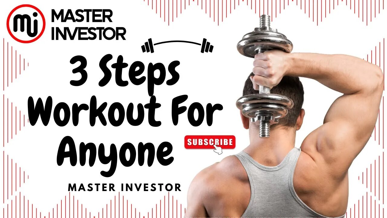 3 Steps Workout For Anyone! #shorts #cashflow #investing #gym #freedom