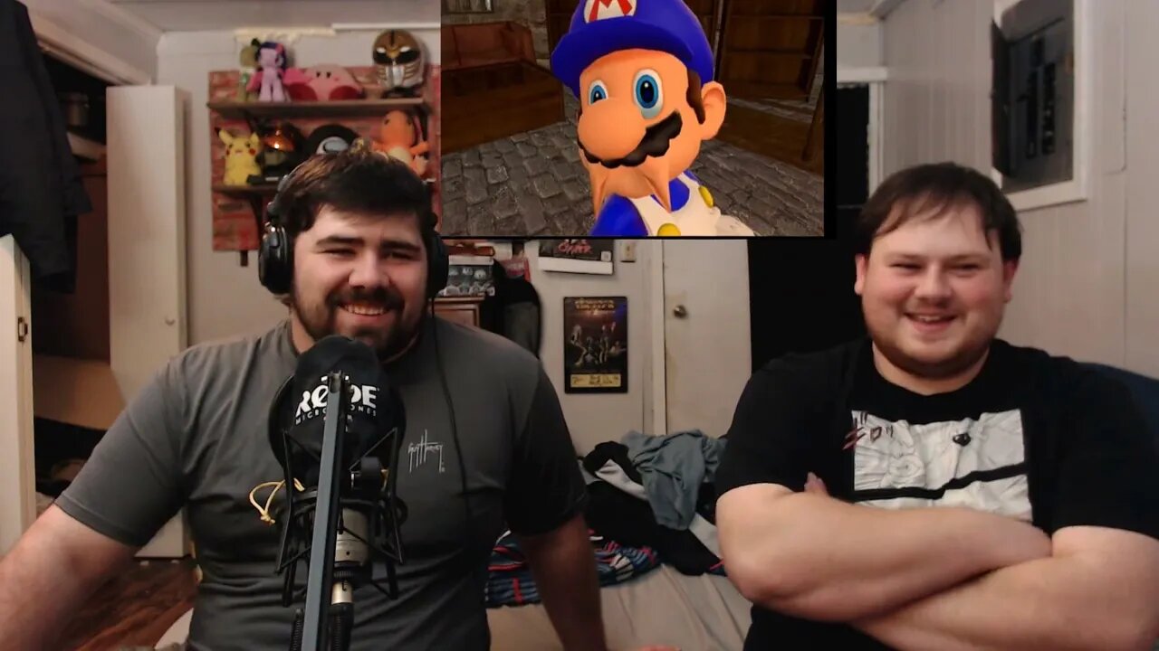 COUSIN REACTS TO WHERE IT ALL BEGAN! SMG4 MARIO WAITS FOR PIZZA