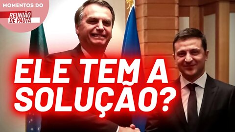 Bolsonaro afirma que sabe como acabar com a guerra na Ucrânia | Momentos do Reunião de Pauta