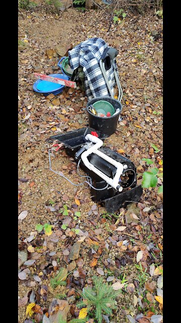 Gold Cube with trommel.