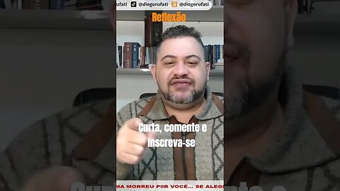 Seu coração na Cruz de Cristo.