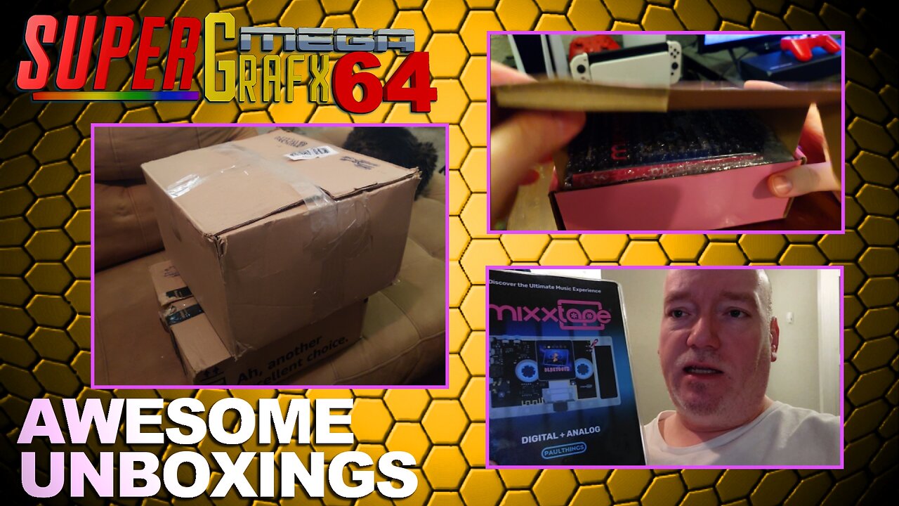 MIXXTAPE AND RETRO UNBOXINGS with Cyrus Martin