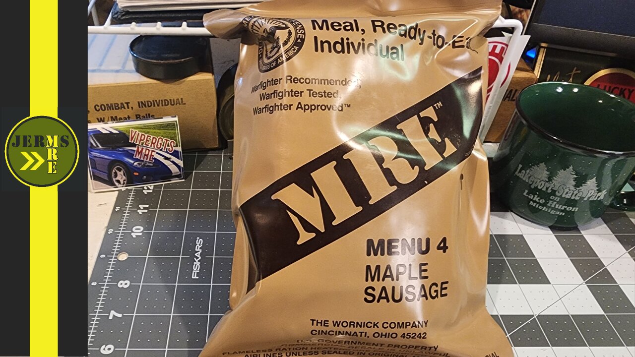 2010 US MRE Menu #4 Maple Sausage MRE Review