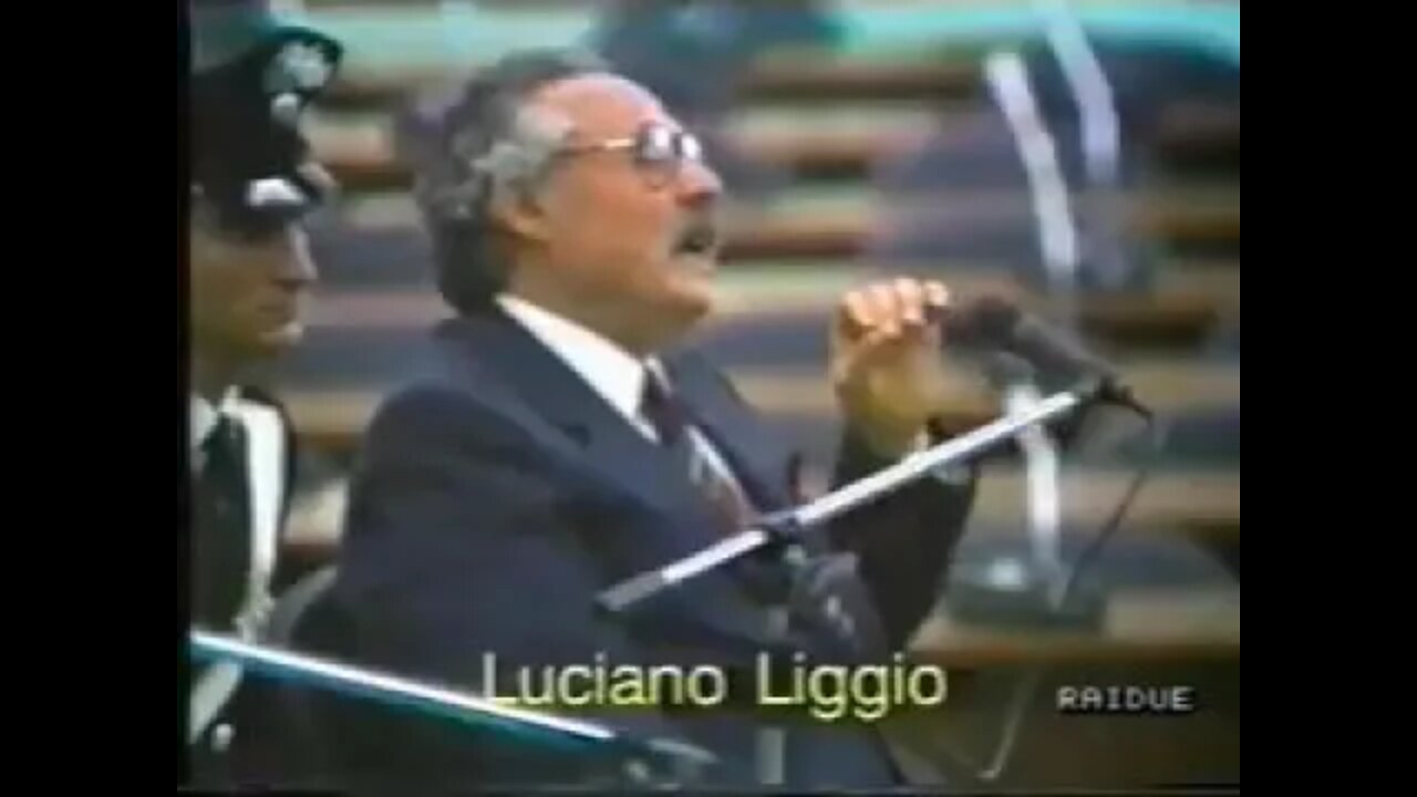 Luciano Liggio video Italian court