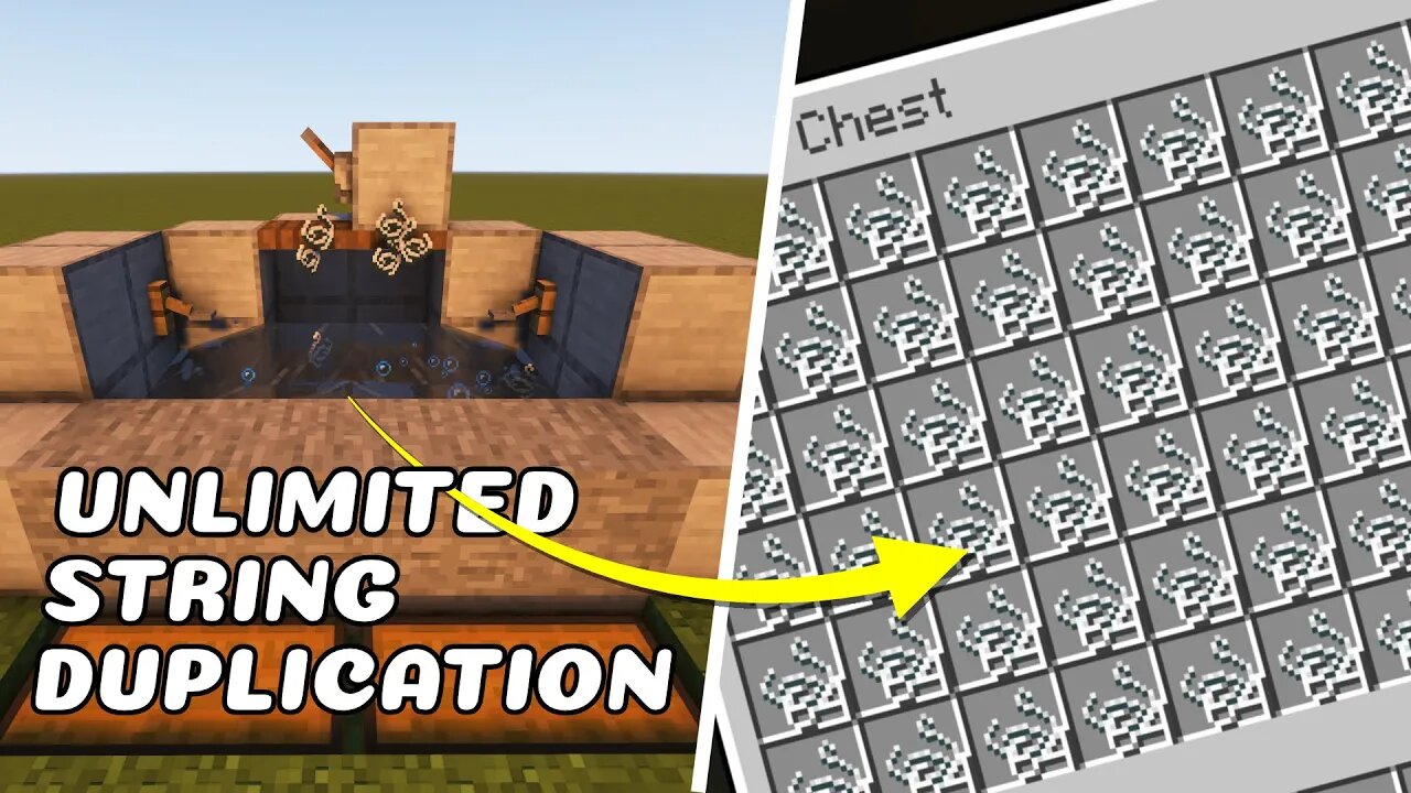 EASY UNLIMITED STRING with Working String Duplicator Glitch | Quick Minecraft Tutorial 1.19