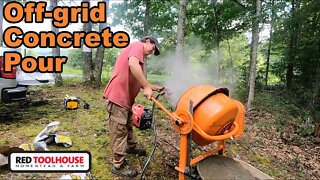 Offgrid Cabin Build: Part 2 - Pouring Foundation Piers
