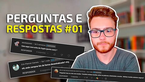 Se a empresa da Wallet falir, perco minhas criptos? | Q&A 01