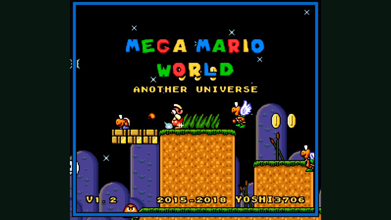 Mega Mario World: Another Universe, Super Mario World Hack [Live 06-01-2024]