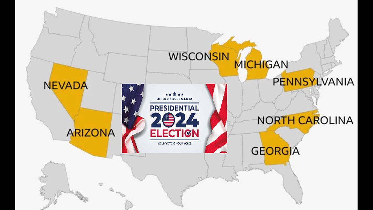 Donald Trump vs Kamala Harris: Swing states like Pennsylvania, Georgia, and Arizona