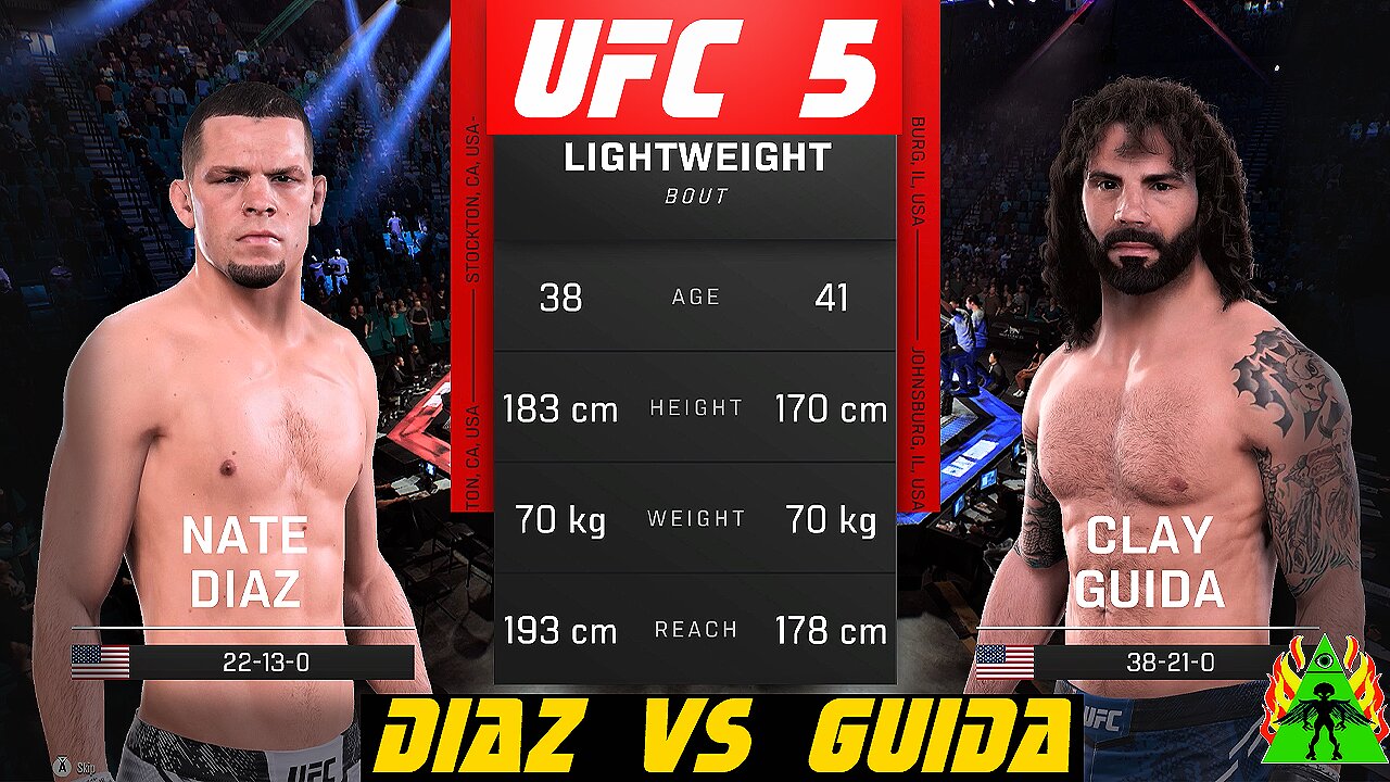 UFC 5 - DIAZ VS GUIDA