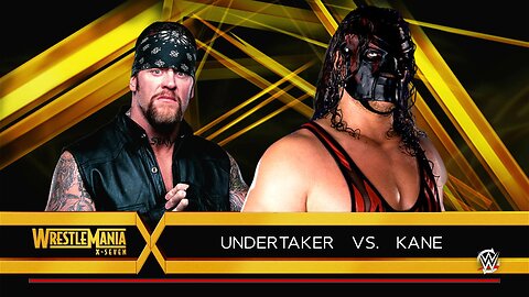 WWE 2K16 - Undertaker vs. Kane