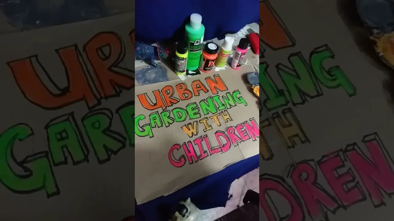 Urban Gardening with children logo