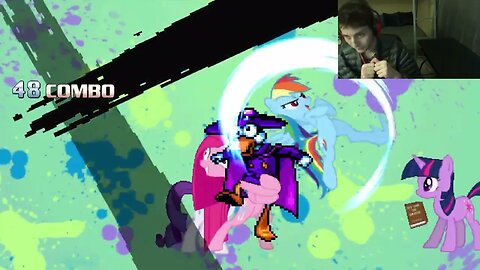 My Little Pony Characters (Twilight Sparkle, Rainbow Dash, And Rarity) VS Geno In An Epic Battle