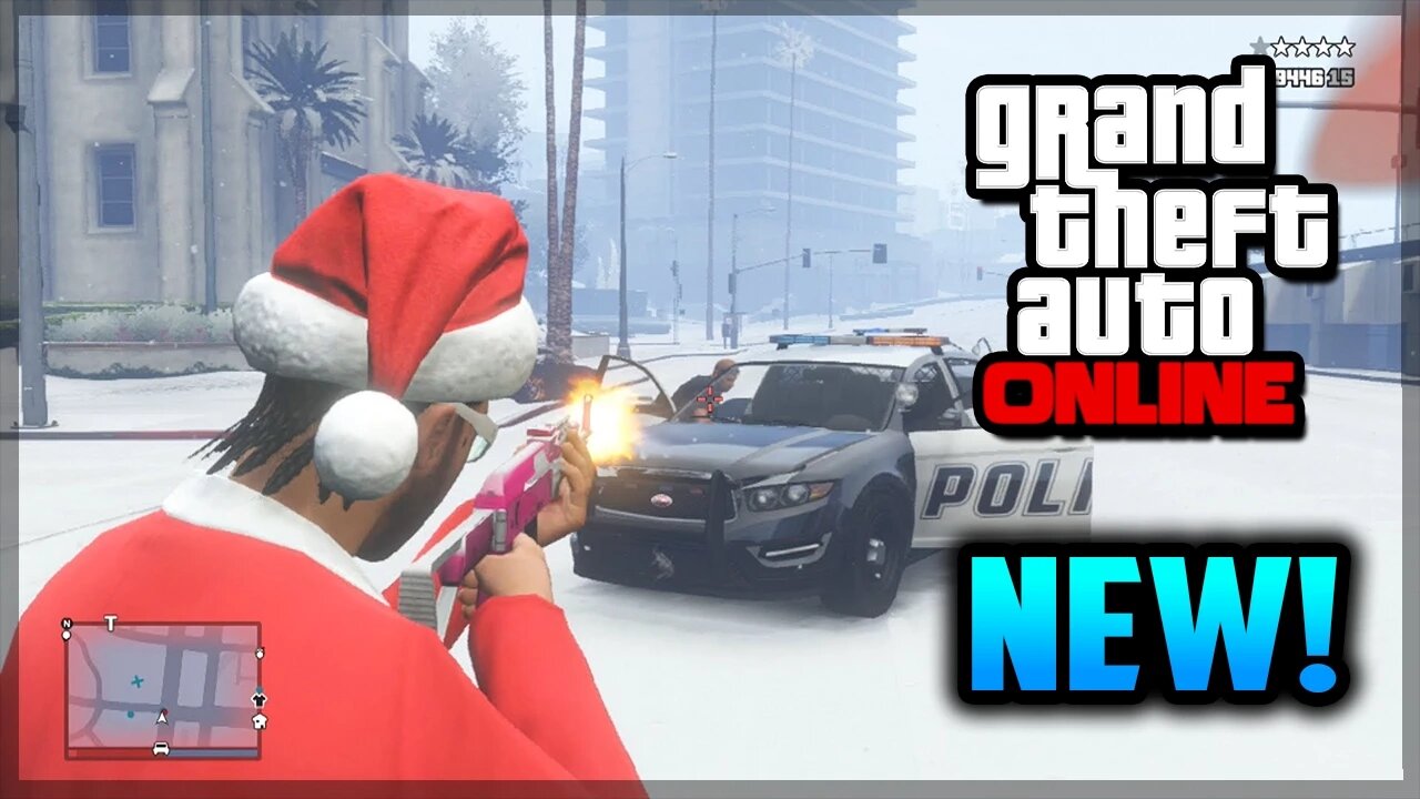 GTA 5 Online "Holiday DLC" NEW Clothing, Snow, & MORE! (GTA V)