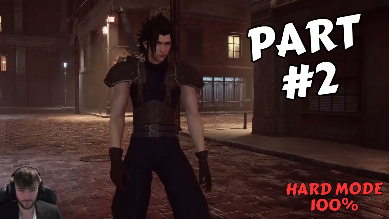 FF7 Crisis Core Reunion: Hard Mode 100% | Chapter 2 [Playthrough Part 3]