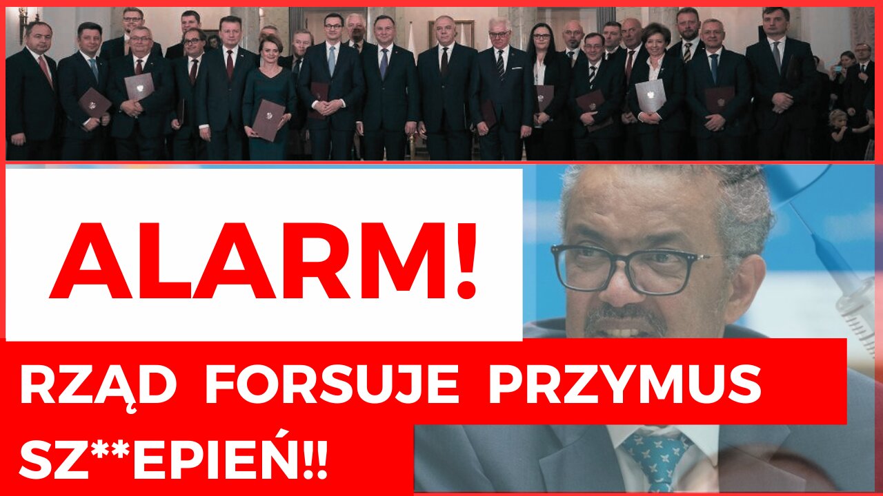 Rząd Forsuje Przymus! Musimy Ocalić Dzieci Mamy 2 dni