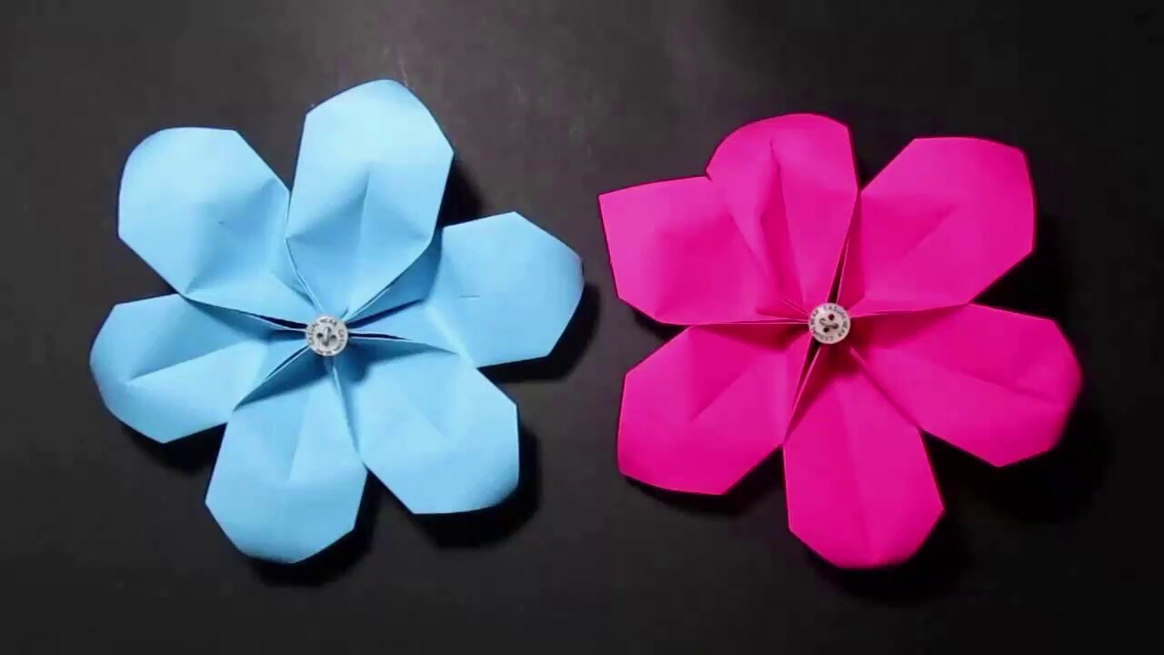 Easy Origami Flower | Origami Modular Flower Instructions | Easy Steps to Make Origami Flower