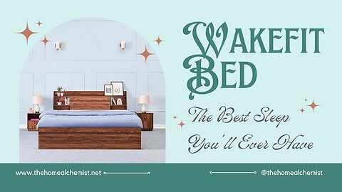 Wakefit Bed: The Best Sleep You'll Ever Have