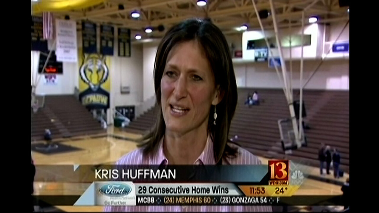 February 8, 2014 - WTHR Profiles DePauw Women's Basketball Team, Winners of 75 Straight