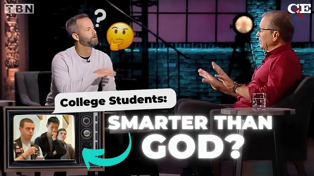 Frank to @KirkCameronTBN : Every College Student is Asking THIS Question!