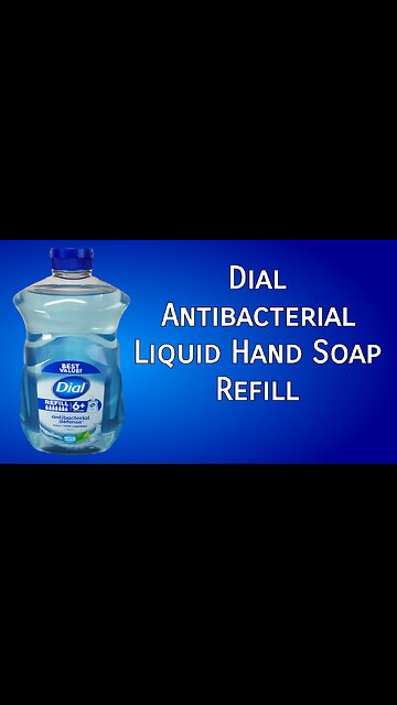 Dial Antibacterial Liquid Hand Soap Refill #handsoap #soap #youtubeshorts #youtubeshortsvideo